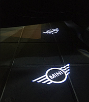 Проекція логотипу MINI (Міні) Cooper One S підсвічування дверей проектор R і F - серії, фото 3