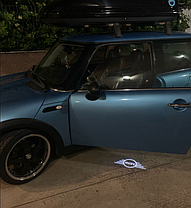 Проекція логотипу MINI (Міні) Cooper One S підсвічування дверей проектор R і F - серії, фото 5