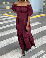 Шикарное летнее женское платье в пол, длинное платье,42/44р.р.,см.замеры в ПОЛНОМ ОПИСАНИИ товара