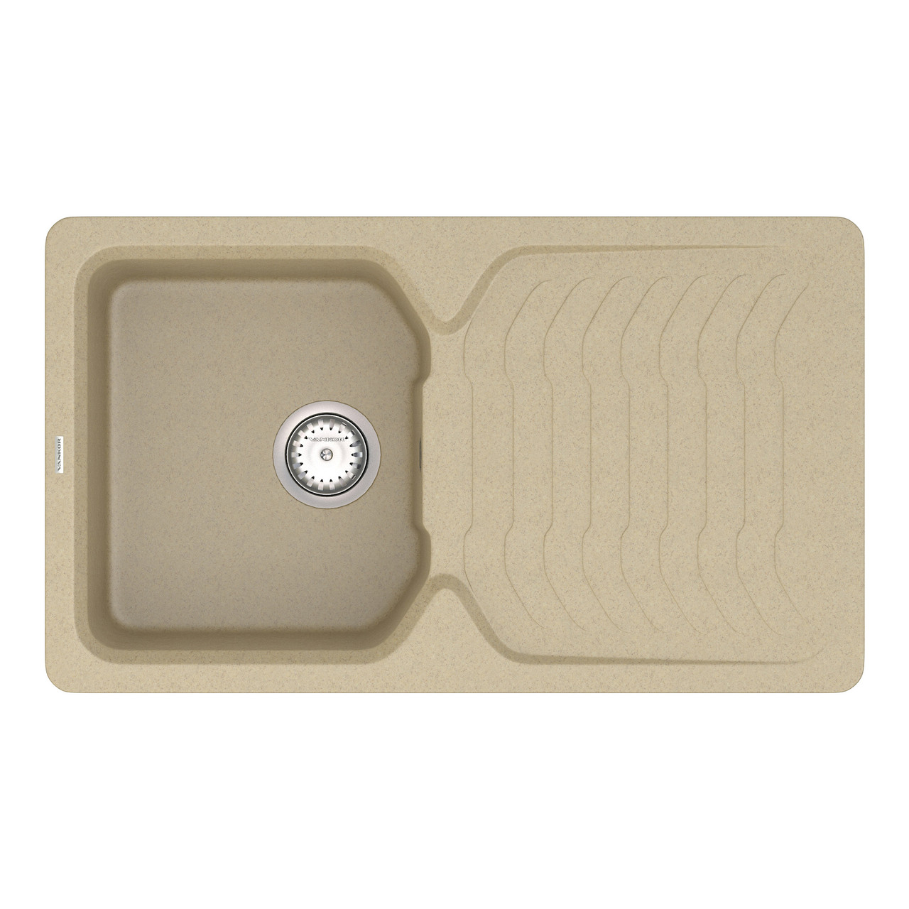 Гранітна мийка Vankor Sigma SMP 02.85 Sahara 8550, фото 1
