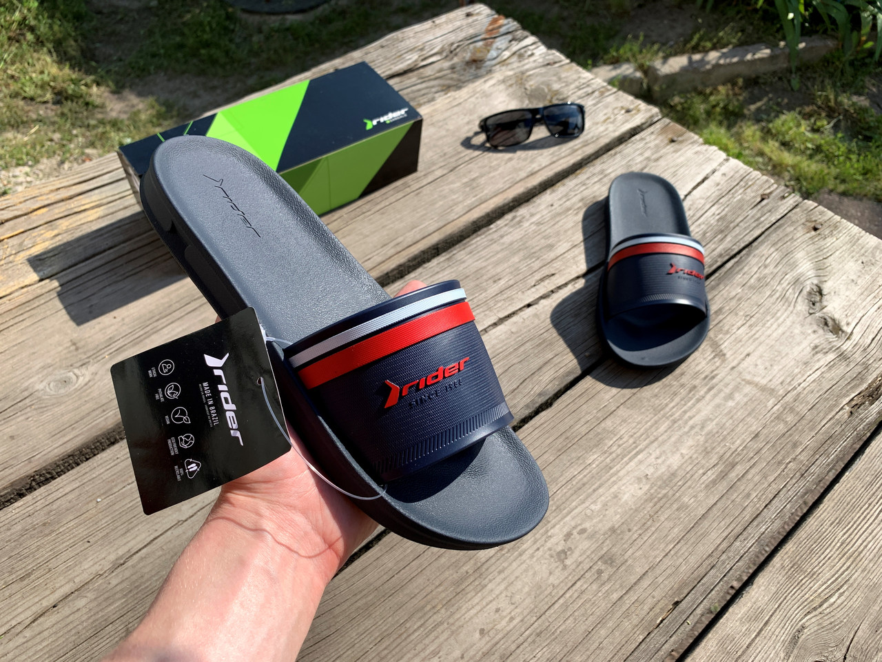 Чоловічі шльопанці Rider Plus Slide Ad 11491-21818