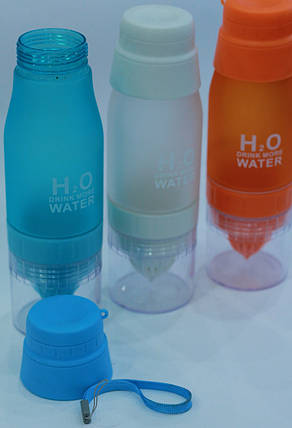 Пляшка для води "H2O" фреш 500 мл, фото 1