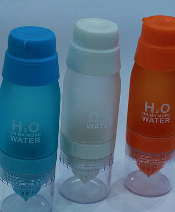 Пляшка для води "H2O" фреш 500 мл, фото 3