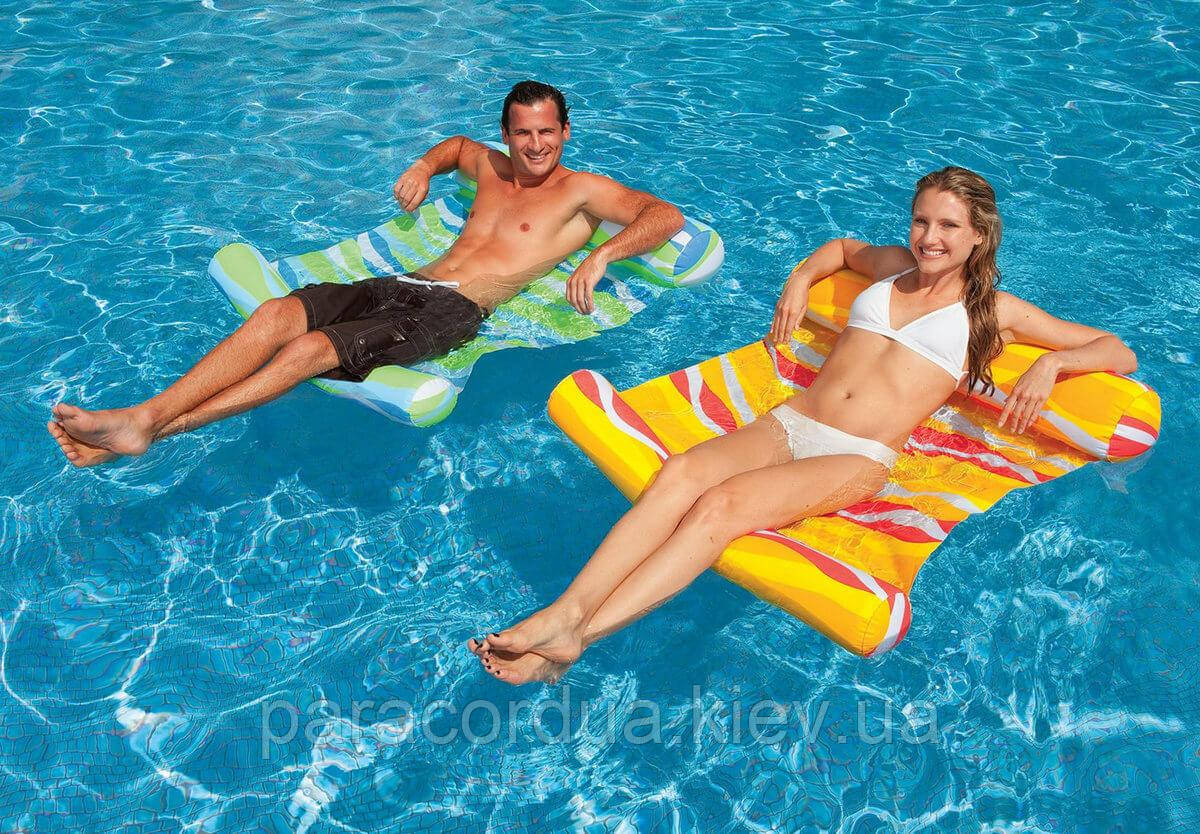 Пляжний матрац "Гамак" Intex 58834 137х99