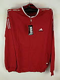 Червоний спортивний костюм adidas, фото 2