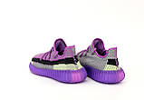 Жіночі кросівки Adidas Yeezy Boost 350 V2 рефлектив повний, кросівки адідас ізі буст 350 в2, Yeezy 350 V2, фото 7