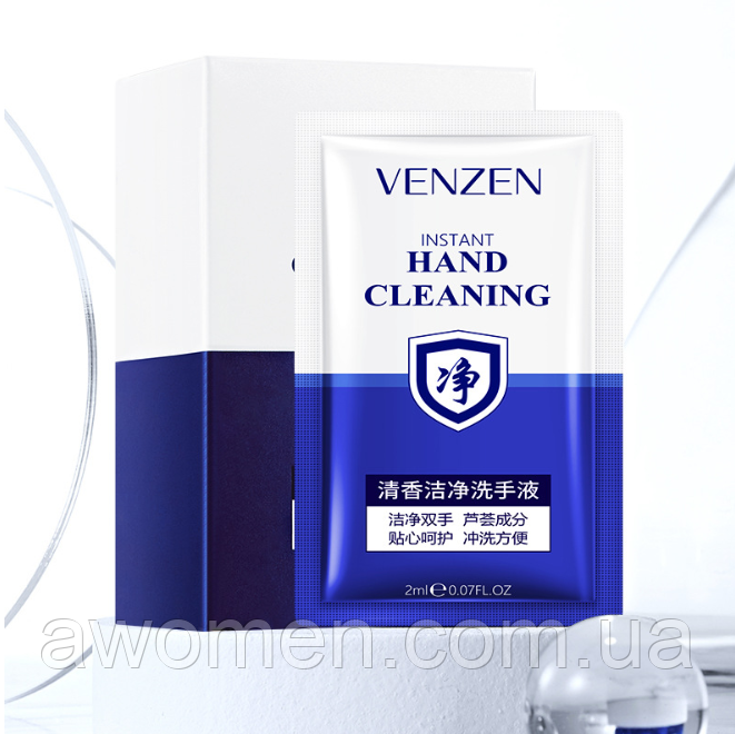 Дезінфікувальний засіб для рук Venzen Hand Sanitizer 2ml