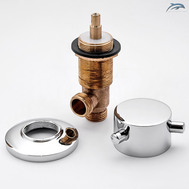 Кран холодної та гарячої води для гідромасажної ванни J - 7031 прихованого монтажу, врізний на борт .