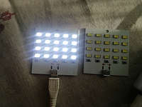 Светодиодный LED модуль 5V Mirco Usb 5730 50x52 мм. 430mA~470mA