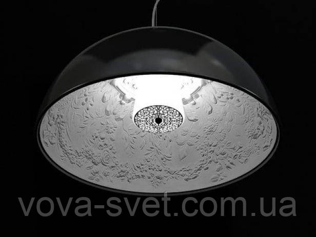 Светильник подвесной купол [ Loft Round Black ] диаметр 60 / 90 см. - фото 10 - id-p1204293386