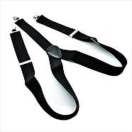 Підтяжки Weatro 0032Y-new Чорні, фото 3