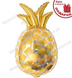 Фольговані кульки "Ананас", 80*48 см., Польща