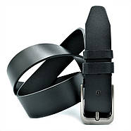 Шкіряний ремінь Weatro Чорний nw-ua-m4k-007, фото 3