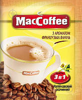 Напій кавовий MacCoffee 3в1 Французька ваніль. Напій кавовий Маккаве 3в1 Французька ваніль 20 пакетів
