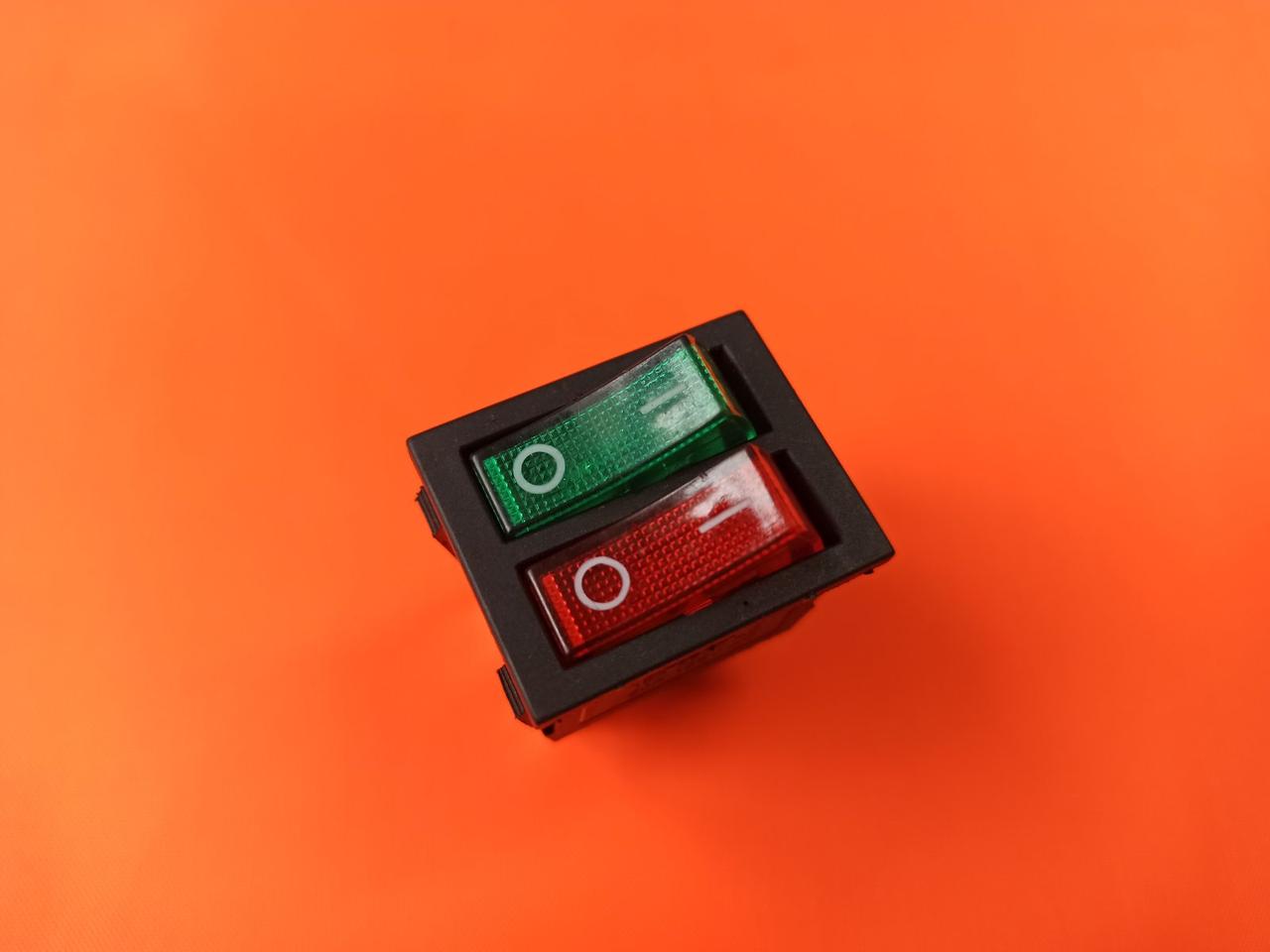 Перемикач подвійний KCD6, фото 1