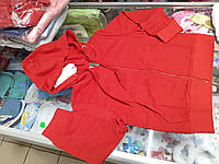 Демисезонная Кофта на молнии для мальчика девочки подростка 110 - 164 110 красный
