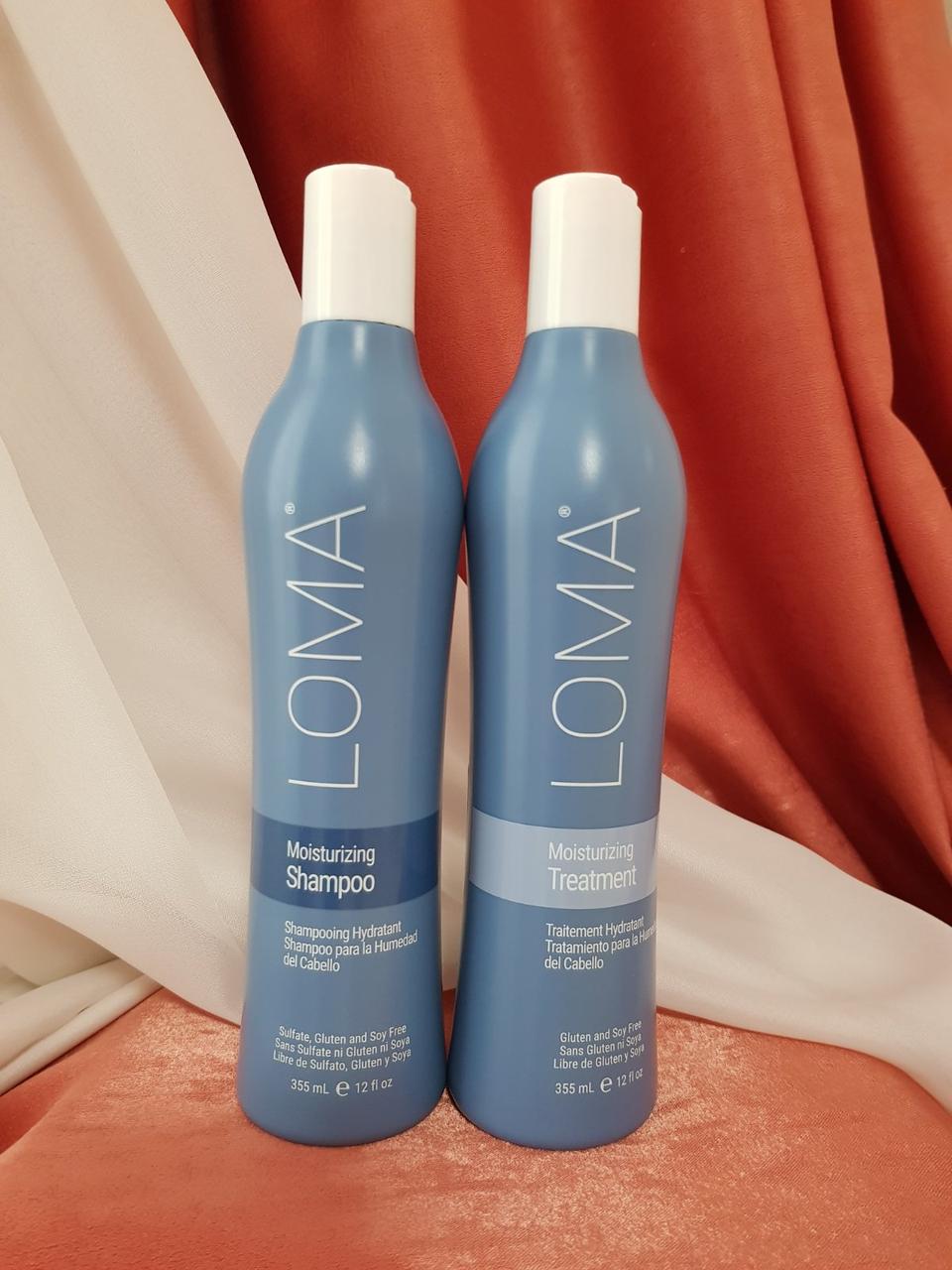 Loma Moisturizing шампунь 355 ml + кондиціонер 355 ml - зволоження для сухого волосся