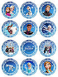 Вафельна картинка Холодне серце <unk> Їстівні картинки Frozen <unk> Frozen різні Формат А4, фото 6