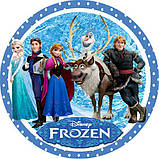 Вафельна картинка Холодне серце <unk> Їстівні картинки Frozen <unk> Frozen різні Формат А4, фото 7