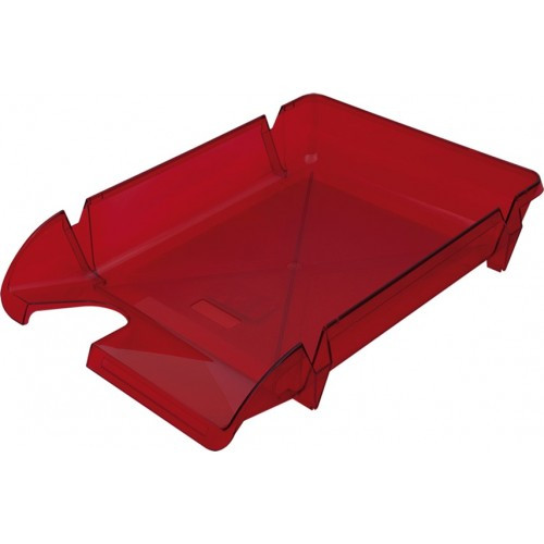 Лоток горизонтальний Компакт JobMax Arnika яскраво-червоний (80604), фото 1