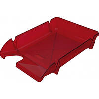 Лоток горизонтальний Компакт JobMax Arnika яскраво-червоний (80604)