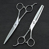 Профессиональные парикмахерские ножницы 6 " дюймов для стрижки волос комплект с чехлом JP440C Univinlions