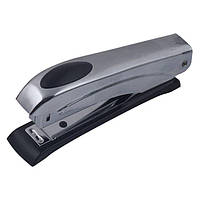 Степлер No10 Buromax 12 аркушів срібний (BM.4150-24)