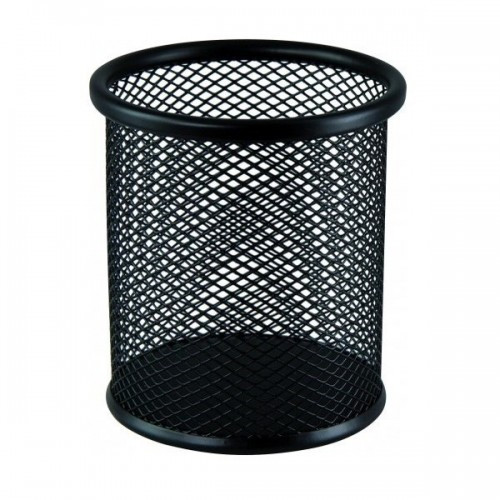 Металева підставка-стаканчик для ручок Buromax чорна (BM.6202-01), фото 1