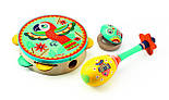 Набір музичних інструментів Djeco "Тамбурин, маракас, кастаньєт", фото 3