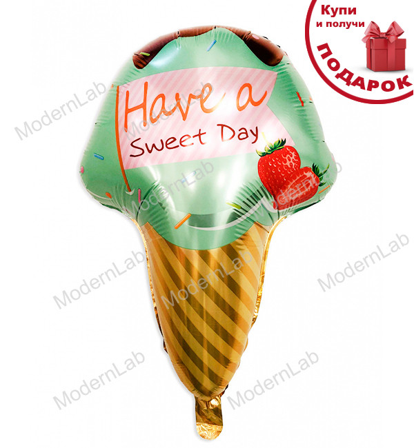 Фольговані кульки "Морозиво", 69*46.5 см