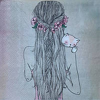 Серветки для декупажу Д-030, 33х33см