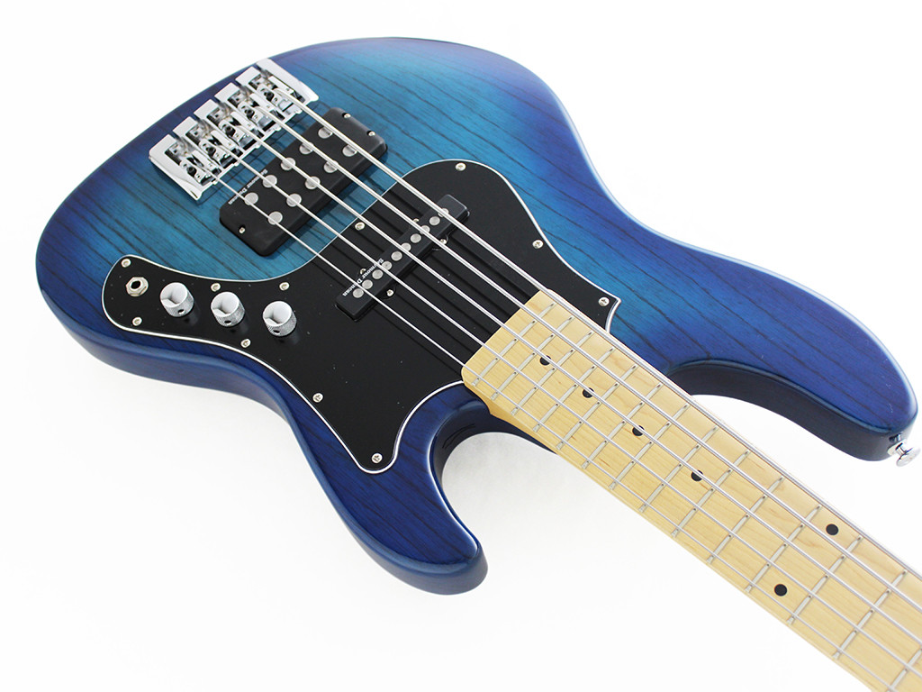 Бас-гитара FUJIGEN JMJ5-ASH-M MIGHTY JAZZ J-STANDARD SERIES (See thru Blue Burst) - фото 3 - id-p1204412631