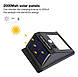 Світильник на сонячній батареї 100 LED зовнішнього освітлення Solar Motion з датчиком руху, фото 2