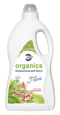 Біо-ополіскувач для білизни Organics Флора 1л