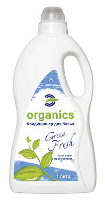 Біо-ополіскувач для білизни Organics Green Fresh 1л