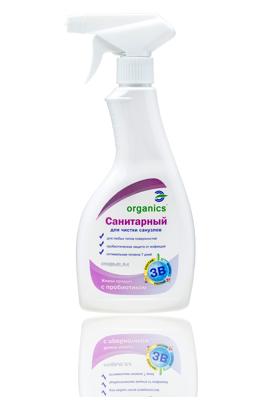 Мийний засіб для санвузлів Organics Санітарний 500 мл