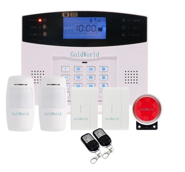 Повний комплект бездротовий GSM сигналізації Kerui PG500 / B2G / GSM30А (комплект 2 home)