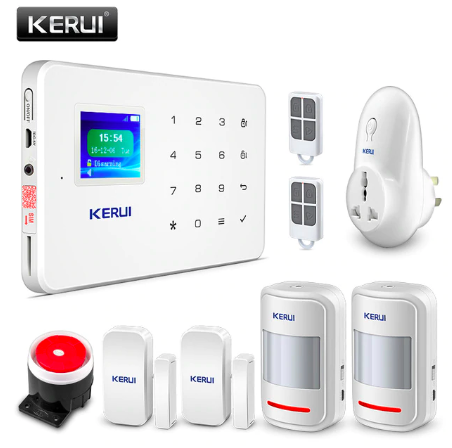Комплект сигналізації Kerui alarm G18 plus з розумною радіорозеткою! Гарантія 24 місяці!