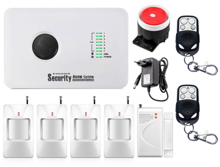 Комплект сигналізації Kerui alarm G10c для 3-кімнатної квартири! Гарантія 24 місяці!
