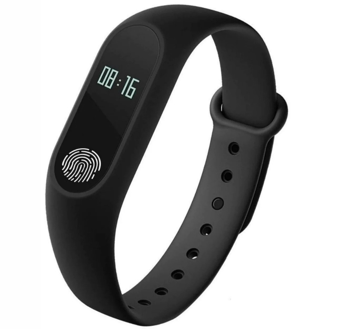 Фітнес-браслет трекер UWatch М2 Чорний (nri-80345543), фото 1