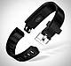 Годинник фітнес-браслет із вимірюванням пульсу та тиску Smart Band B05 Чорний, фото 6