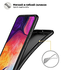 Чохол силіконовий для Samsung Galaxy A01 Core (A013) чорний, фото 6