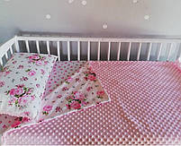 Постільний комплект в дитяче ліжечко, фото 3