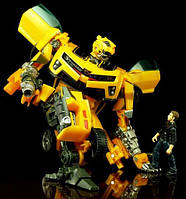 Трансформер Бамблбі та Сем Вітвірки — Bumblebee&Sam Witwicky, TF2, Human Alliance, 20CM