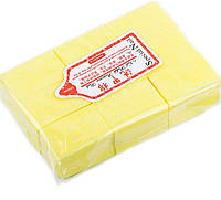 Безворсовые салфетки Special Nail 6х4см, 500-600 шт, желтые