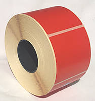 Термоэтикетка самоклеящаяся 58х60 мм термо ЭКО (1000шт) красная