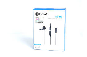 Мікрофон петлочки Boya BY-M2 для iPhone, iPad, iPod Touch