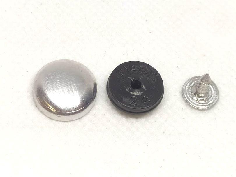 Ґудзик для обтягування 16.6 мм No28 Прибивний