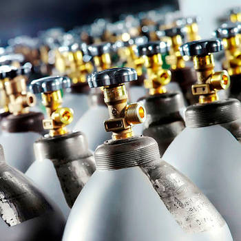 Аргон у балонах, технічний, перший сорт.