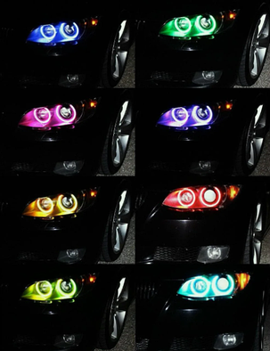 Led Marker BMW (Бмв) 20W (вт) RGB E39, E53, E60/61, E65/66, E87 BLUETOOTH, фото 3